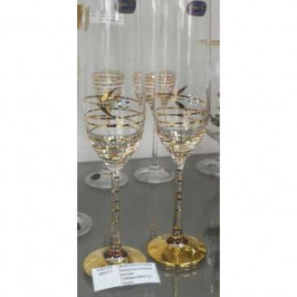 Бокалы для шампанского Bohemia Viola 190мл-2шт b40729-M8573-172174