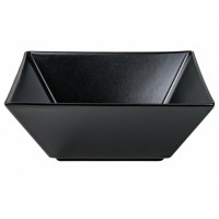 Салатник квадратный черный Ipec TOKYO 13х13 см