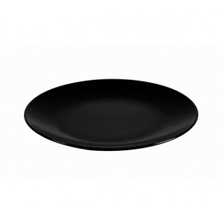 Тарелка десертная круглая черная Ipec MONACO 20 см