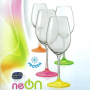 Набор бокалов для вина Bohemia Neon Frozen 350мл-4шт