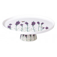 Ваза для торта круглая Astera Lavander 28,5х8,5см Color в подарочной упаковке A05143-S2-19