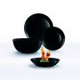 Тарелка десертная Luminarc Diwali Black 19cм P0789