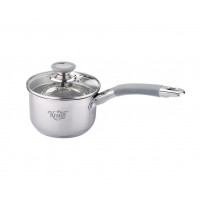 Ковш со стеклянной крышкой Krauff 2л (16см) 26-238-022