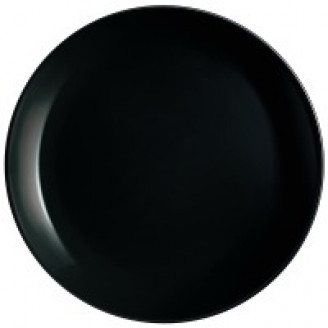 Тарелка подставная Luminarc DIWALI BLACK 27,3см P0786
