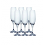 Набор бокалов для шампанского Bohemia Olivia 190мл-6шт b40346