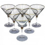 Набор бокалов для мартини Bohemia Olivia 210мл-6шт b40346-M8474