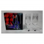 Набор бокалов для шампанского Bohemia Claudia 180мл-6шт b40149-Q9143