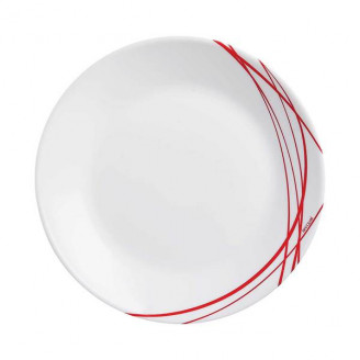 Тарелка десертная ARCOPAL DOMITILLE ROUGE 18см P3349