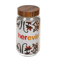 Банка для хранения HEREVIN WOODY 1л 231377-000