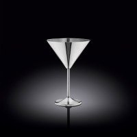 Бокал для мартини Wilmax.St.Steel Silver 300мл WL-552304