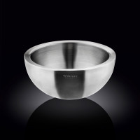 Миска з подвійними стінами Вілмакс. St.steel D24 / 2000 мл WL-553004 / a