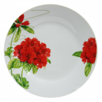 Тарелка обеденная Milika Geranium 23см M0680-F23-8807