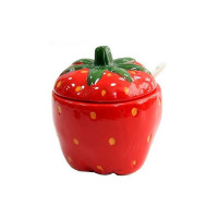 Банка для сыпучих с ложкой Milika Berry 300мл Color M07130-EDB126-A