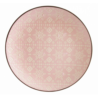 Тарелка обеденная Astera Engrave Pink 27см A0480-HP22-D