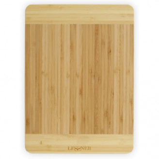 Доска кухонная прямоугольная бамбуковая Lessner 30х20х1,8см 10300-30