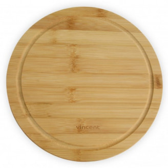 Доска кухонная круглая бамбуковая Vincent д28х2см VC-2103-28