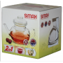 Заварочный чайник с носиком и фильтром Simax Eva 1л Color s3373/F