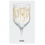 Набор бокалов для вина с декором Bohemia Uma 330мл-6шт b40860-S1523