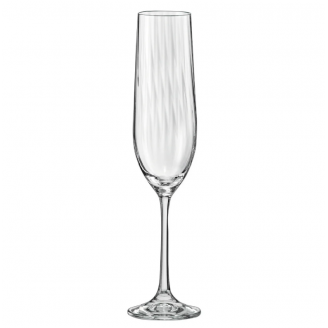 Набор бокалов для шампанского Bohemia Waterfall 190мл-6шт b40729-opt22