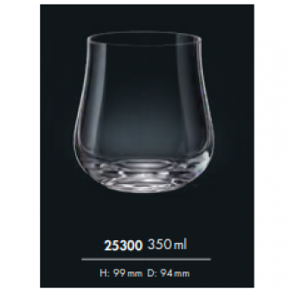 Набор стаканов для виски Bohemia Tulipa 350мл-6шт b25300-404351