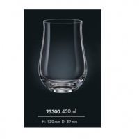 Набір склянок високих Bohemia Tulipa 450мл-6шт 25300 450-6