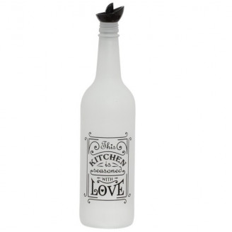 Бутылка для масла HEREVIN KITCHEN MAT WHITE 0,75л 151144-803