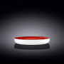 Тарелка обеденная Wilmax SPIRAL RED 23 см WL-669219 / A