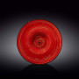 Тарелка глубокая Wilmax SPIRAL RED 24 см WL-669225 / A