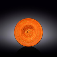 Тарелка глубокая Wilmax SPIRAL ORANGE 20 см WL-669322 / A