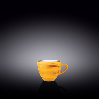 Чашка Wilmax SPIRAL YELLOW  300 мл WL-669436 / A