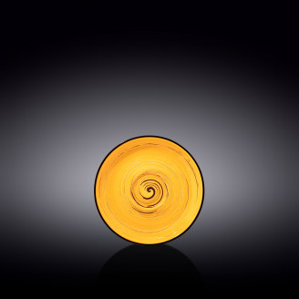 Блюдце Wilmax SPIRAL YELLOW  15 см WL-669436 / B