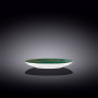 Тарелка десертная Wilmax SPIRAL GREEN  18 см WL-669511 / A