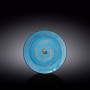 Тарелка обеденная Wilmax SPIRAL BLUE  25.5 см WL-669614 / A