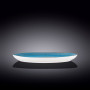 Блюдо камень Wilmax SPIRAL BLUE 33х24,5 см WL-669642 / A