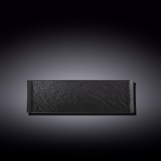 Блюдо прямоугольное WILMAX SLATESTONE BLACK 30х9,5см WL-661102 / A