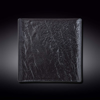 Тарелка квадратная WILMAX SLATESTONE BLACK 27х27см WL-661107 / A