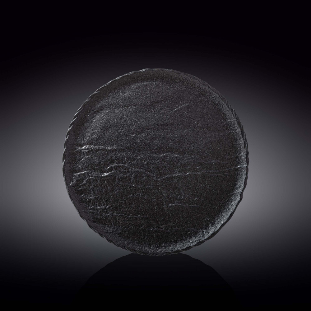 Тарелка круглая WILMAX SLATESTONE BLACK 25,5см WL-661126 / A