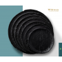 Тарелка круглая WILMAX SLATESTONE BLACK 25,5см WL-661126 / A