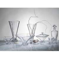 Сахарница с крышкой Bohemia Quadro 225 мм