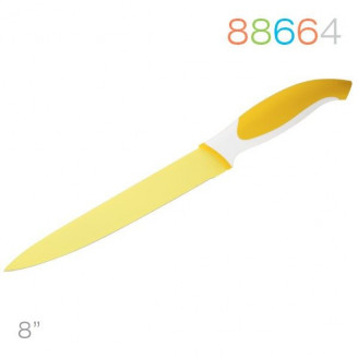 Нож Granchio д/мяса  желтый 88664