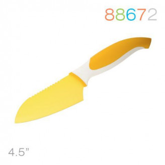 Нож Granchio сантоку желтый 88672