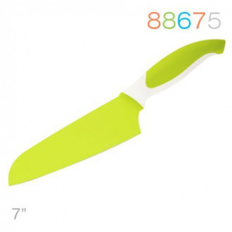 Нож Granchio сантоку зеленый 88675