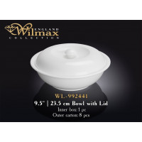 Миска с крышкой Wilmax 23,5 см