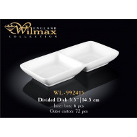 Менажница двойная Wilmax 14,5 см WL-992415