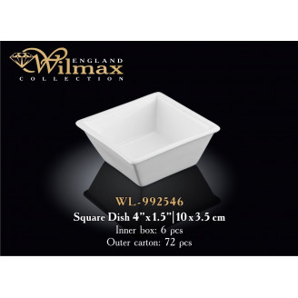 Емкость для закусок Wilmax 10x3.5 см WL-992546 / A