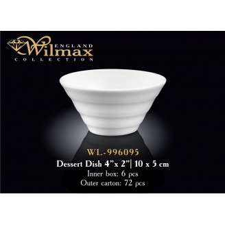 Емкость для десерта Wilmax 10x5 см WL-996095 / A