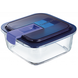 Емкость для еды/запекания квадратная Luminarc Easy Box 1220мл P7421