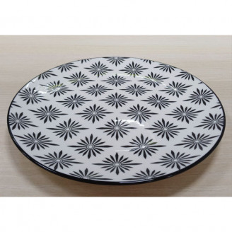 Тарелка обеденная Milika Zaflora 26.7 см M0580-TRSC251812-105P