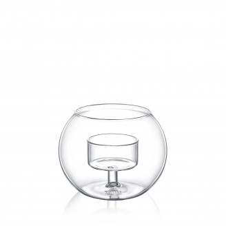 Подсвечник круглый Wilmax Thermo 12х10 см WL-888974 / A